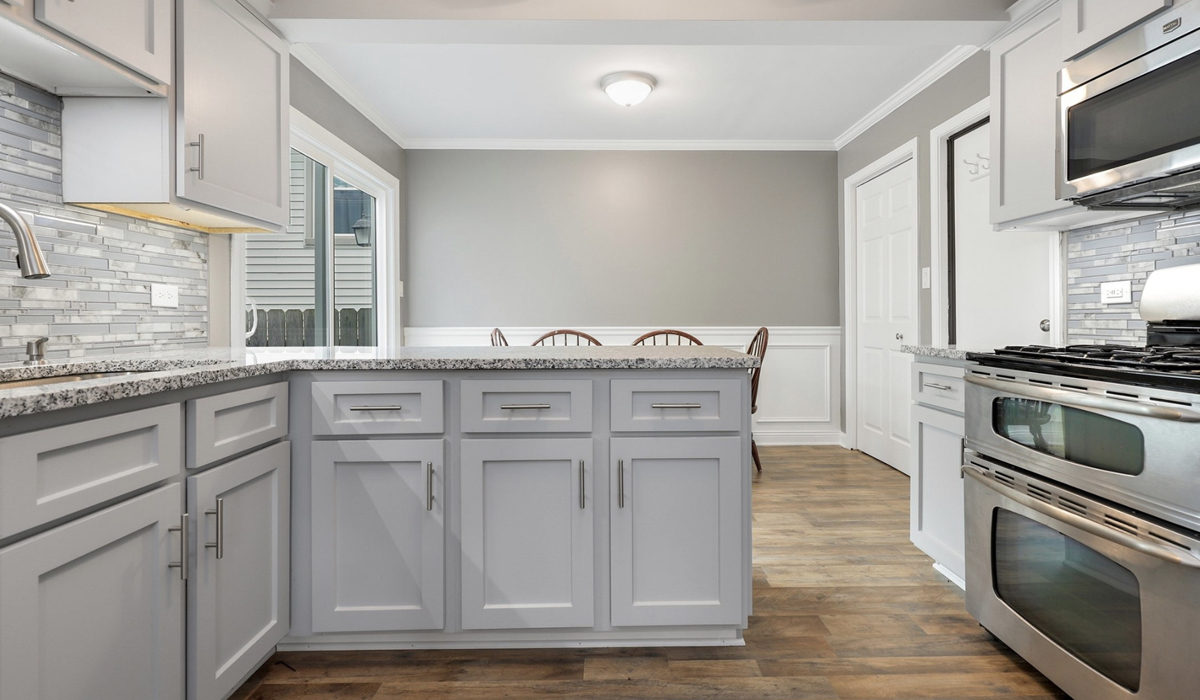 semi-custom kitchen interior design